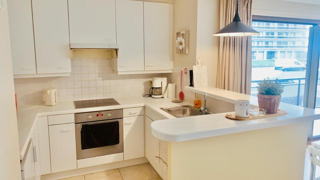 Ruim, Lichtrijk Appartement Met Groot Terras Uitstekend Gelegen In De Panne Exteriör bild